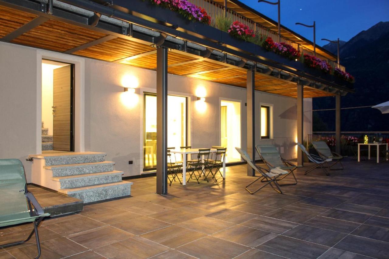 Dascio Vita See Ferienwohnung Mit Dachterrasse Bagian luar foto