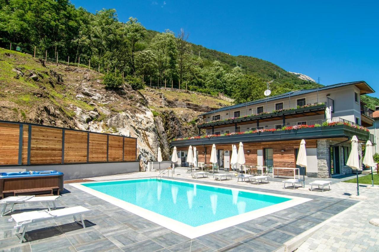 Dascio Vita See Ferienwohnung Mit Dachterrasse Bagian luar foto