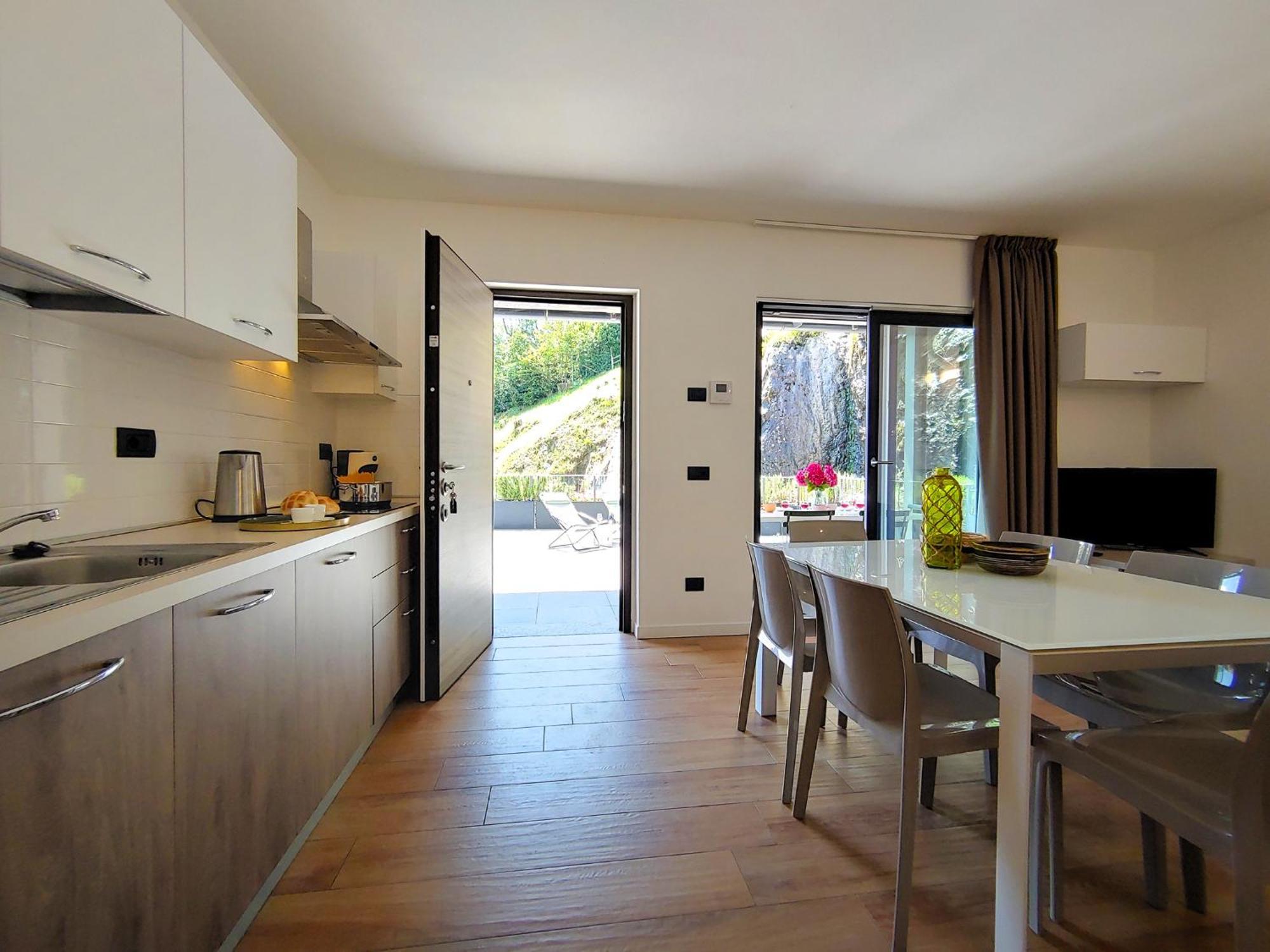 Dascio Vita See Ferienwohnung Mit Dachterrasse Bagian luar foto