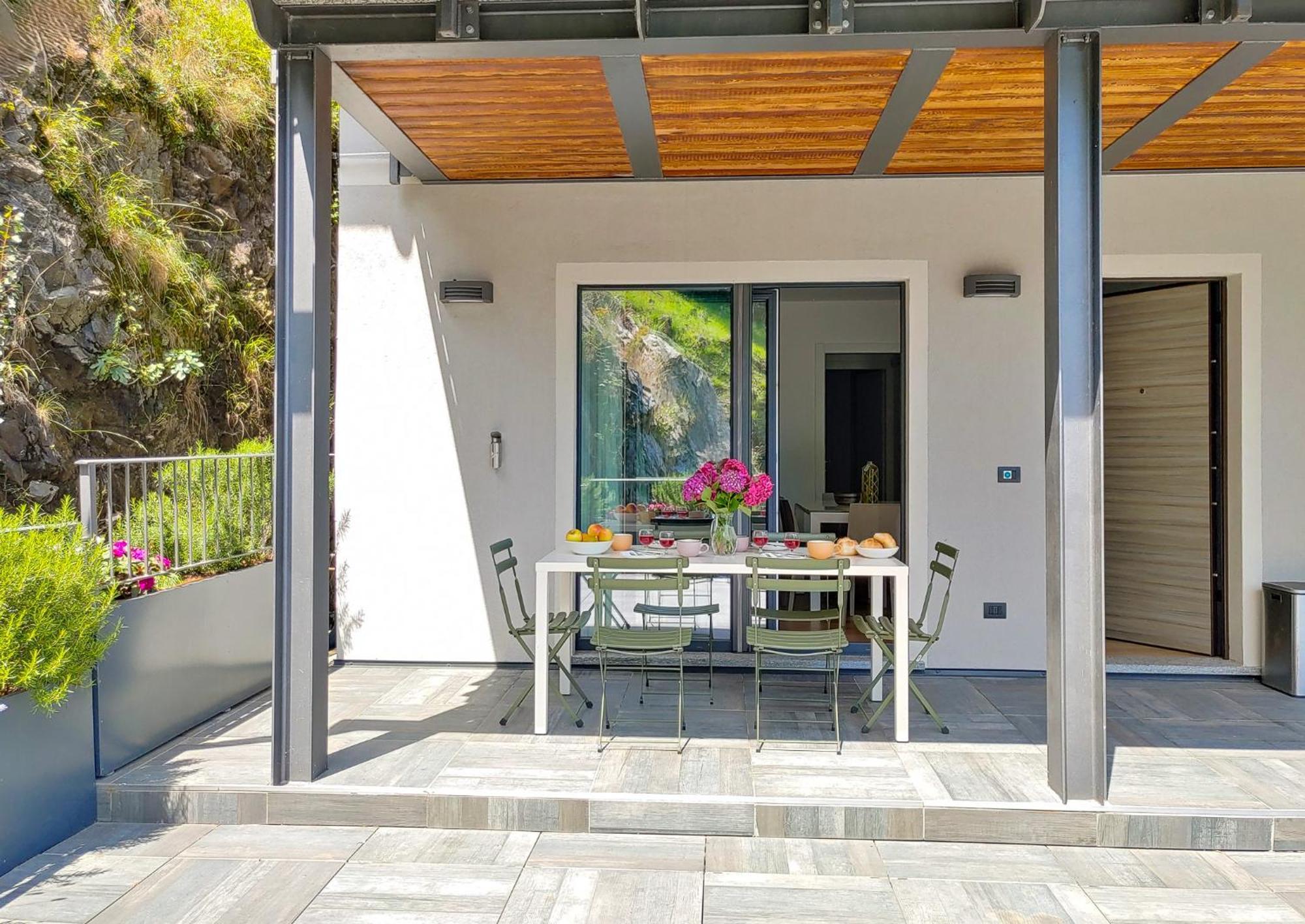 Dascio Vita See Ferienwohnung Mit Dachterrasse Bagian luar foto